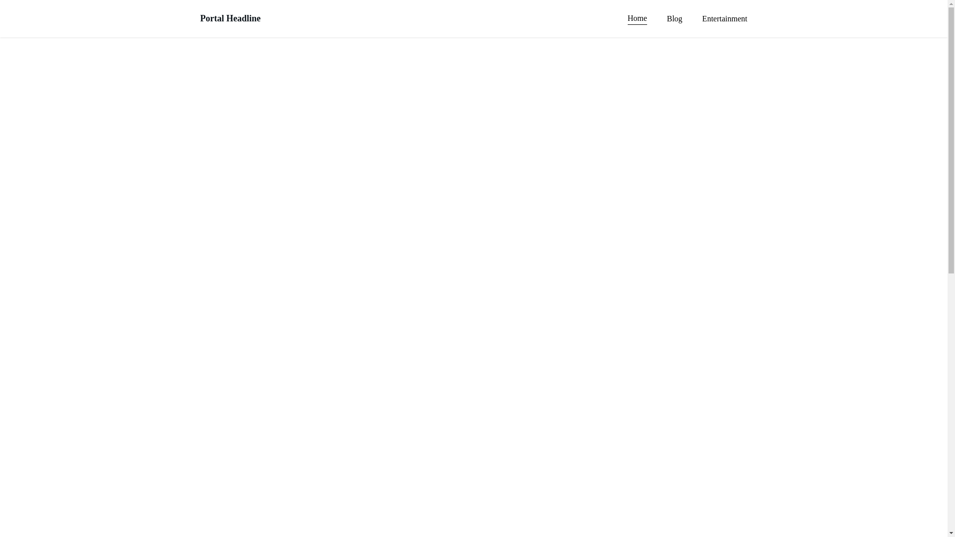 website screenshot of https://portalheadline.com/