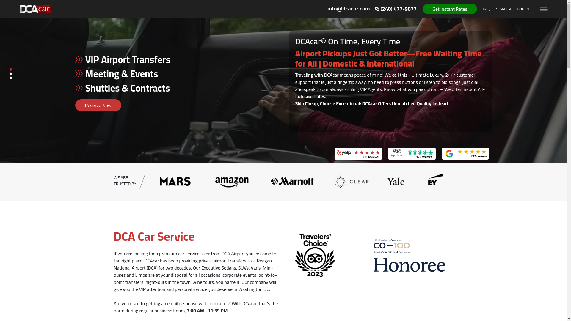 website screenshot of https://dcacar-frontend-4wa.pages.dev/