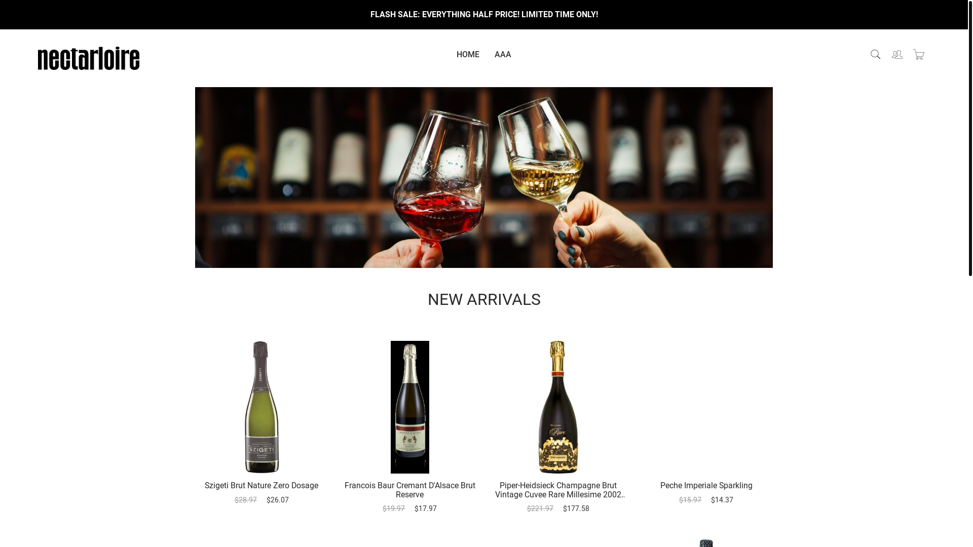 website screenshot of https://nectarloire.com/