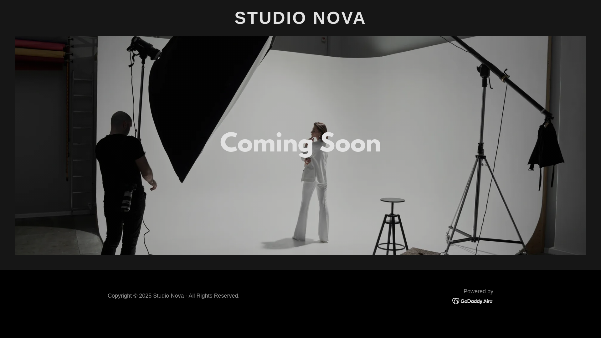 website screenshot of https://studionovatx.com/
