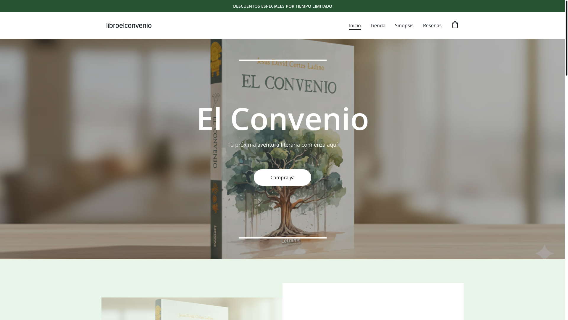 website screenshot of https://libroelconvenio.in/
