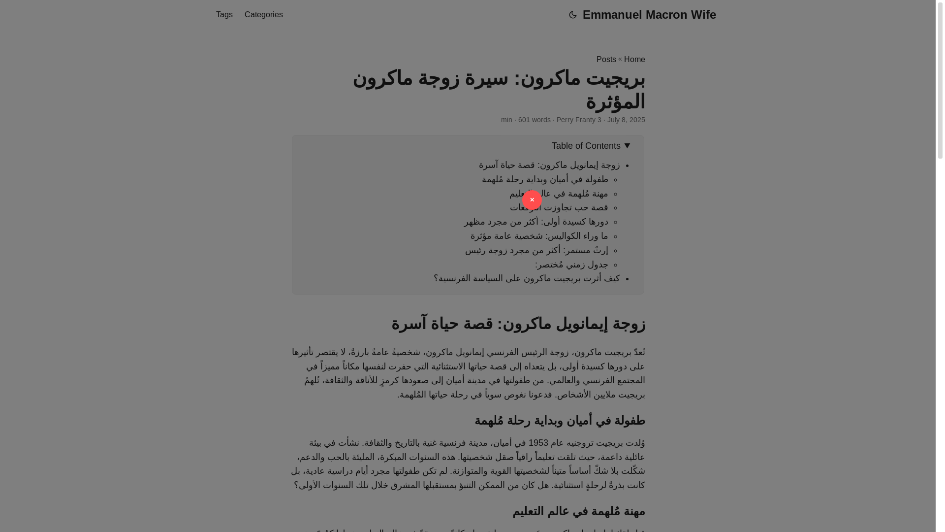 website screenshot of https://emmanuel-macron-wife20250712.pages.dev/