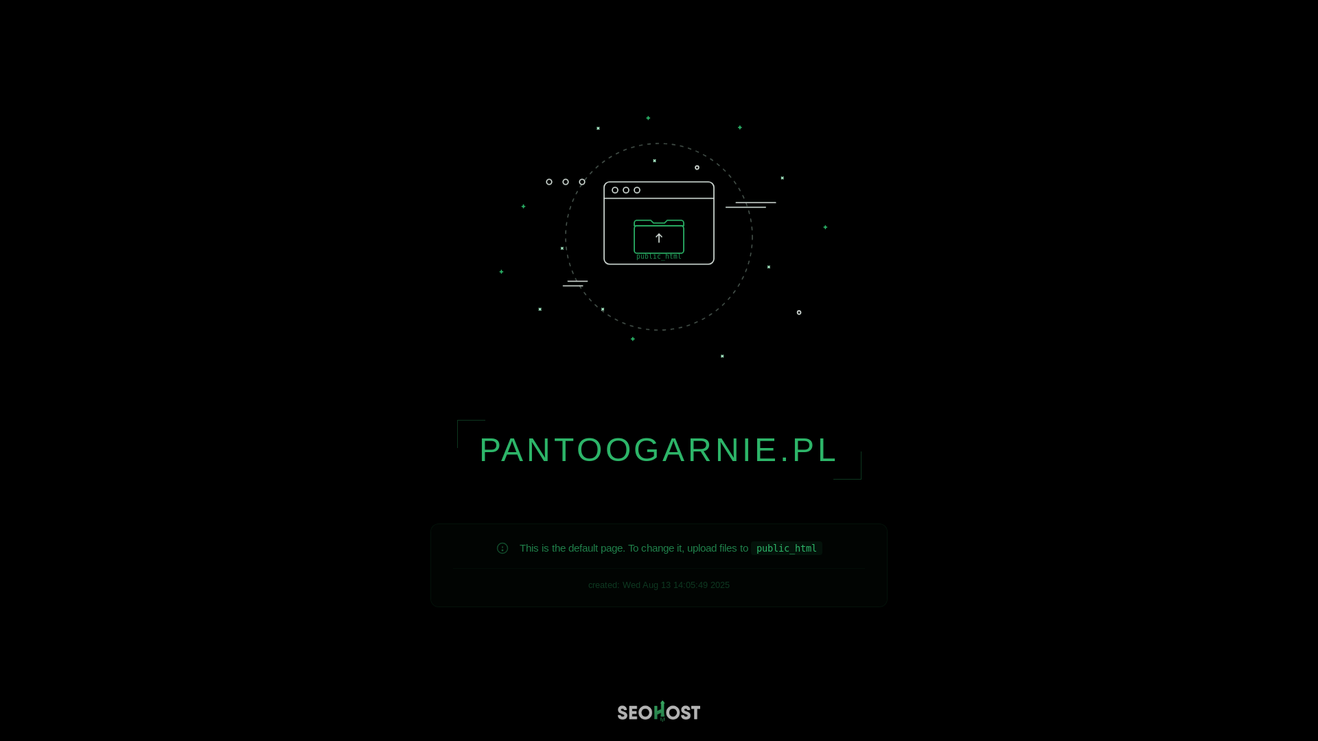 website screenshot of https://pantoogarnie.pl/