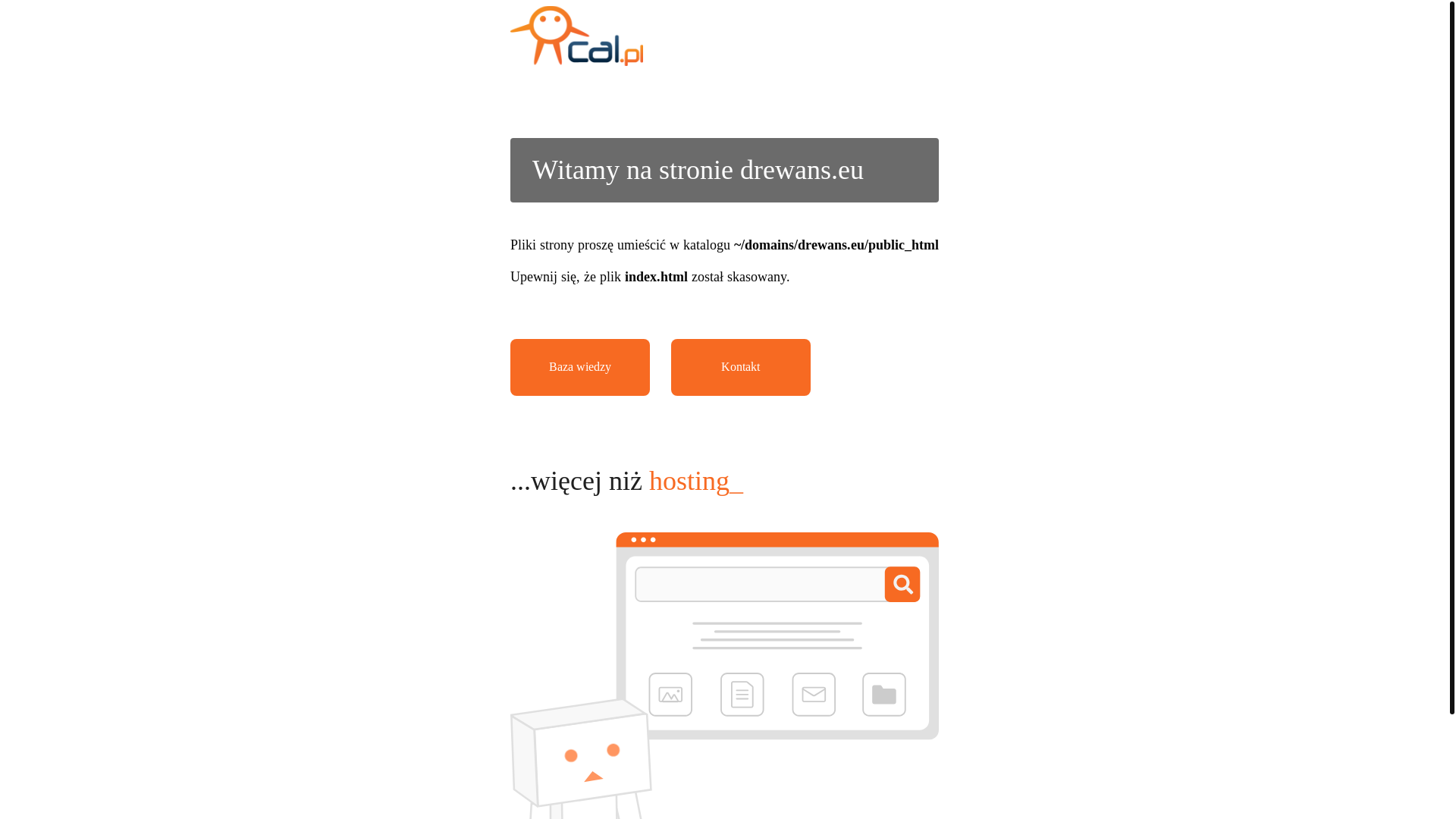 website screenshot of https://drewans.eu/