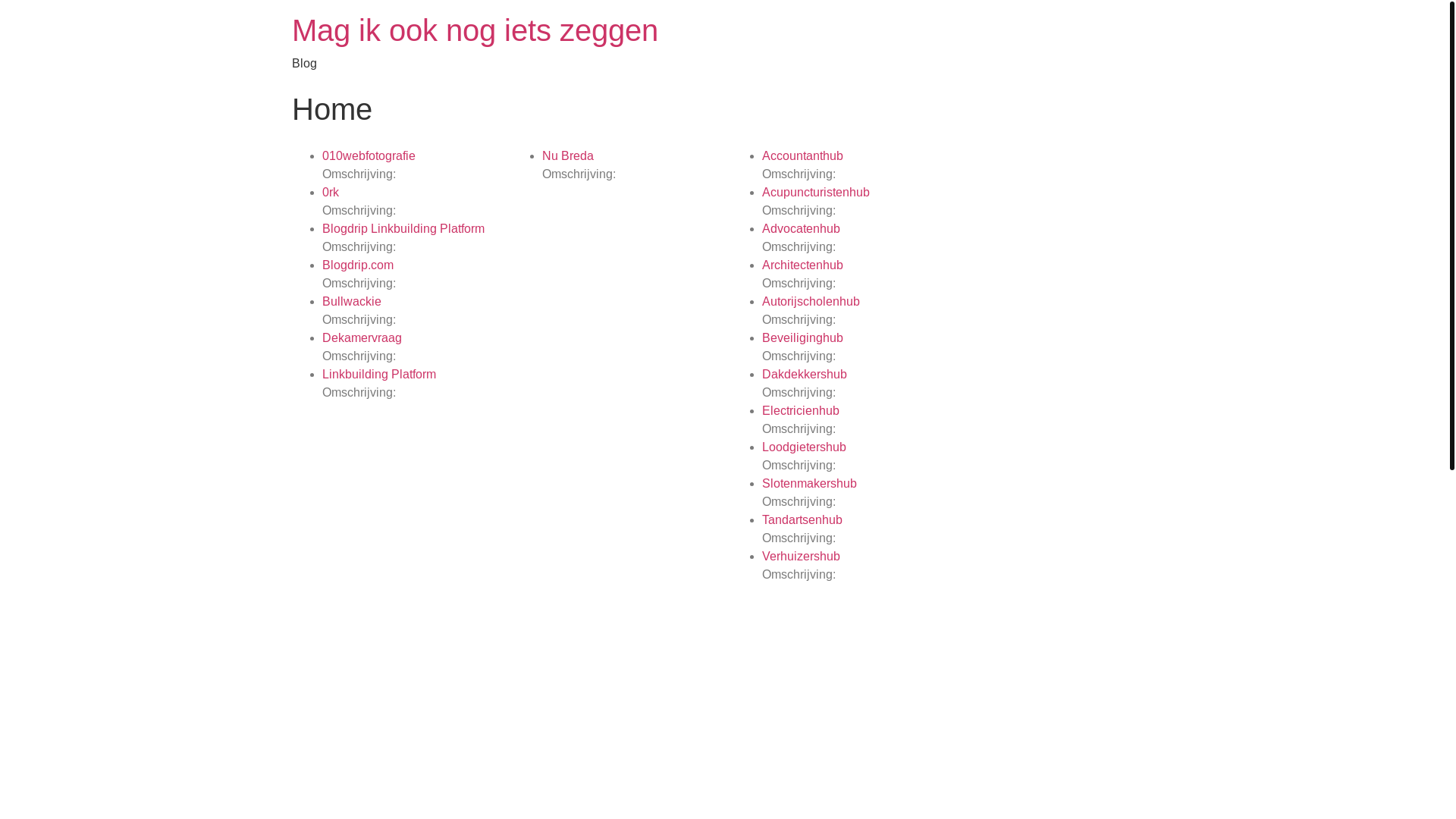 website screenshot of https://magikooknogietszeggen.nl/