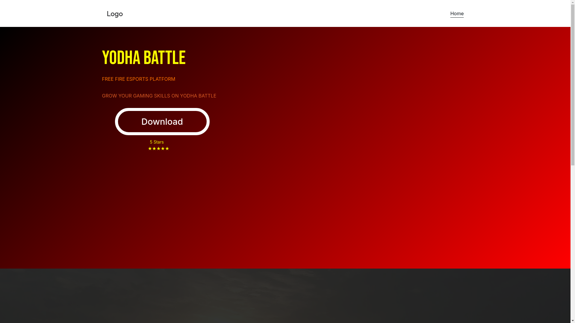 website screenshot of https://yodhabattle.in/