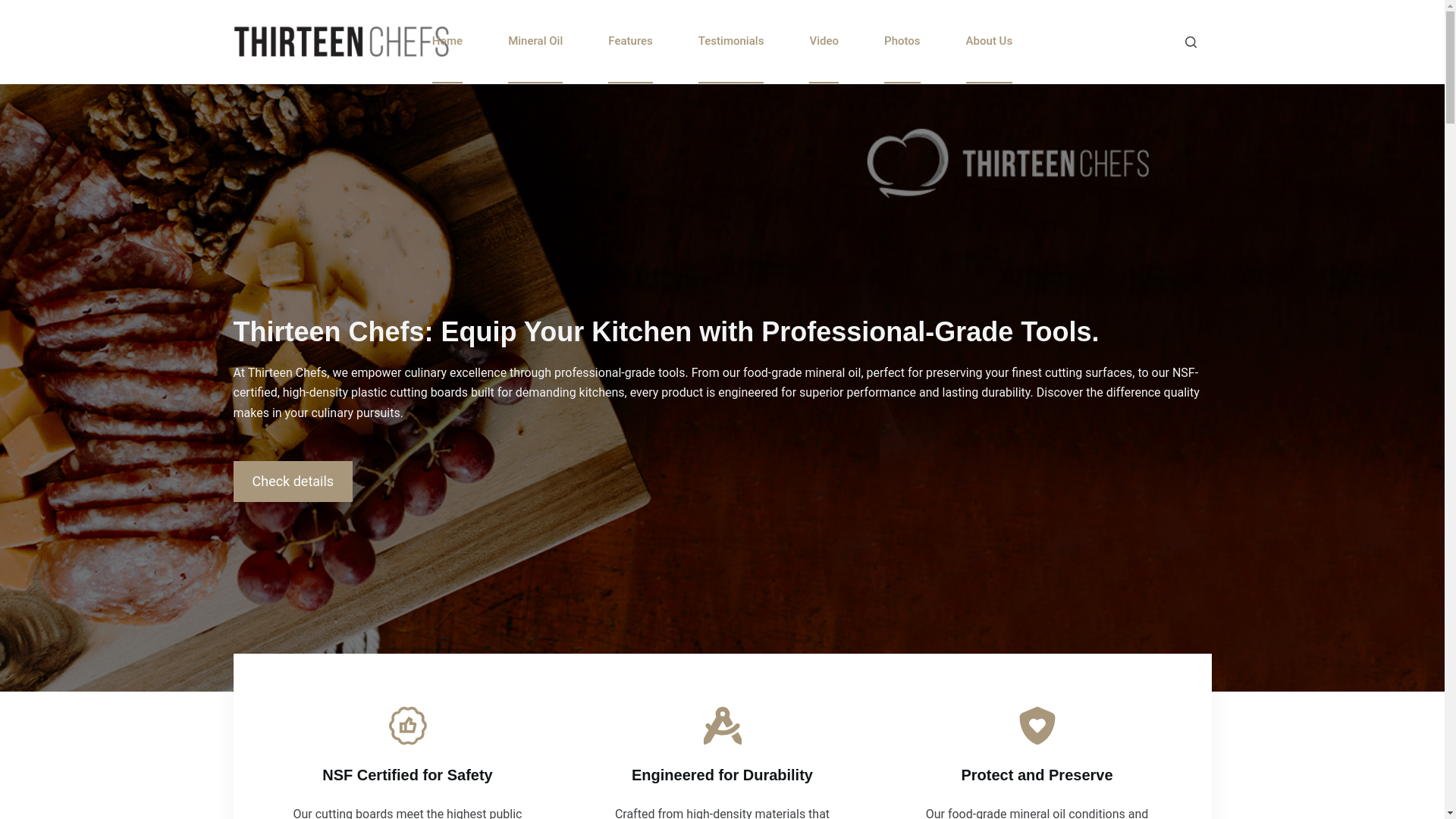 website screenshot of https://thirteen-chefs-com.pages.dev/