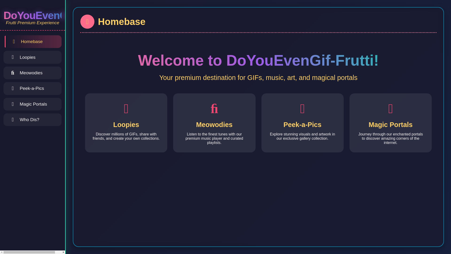 website screenshot of https://doyouevengif.online/