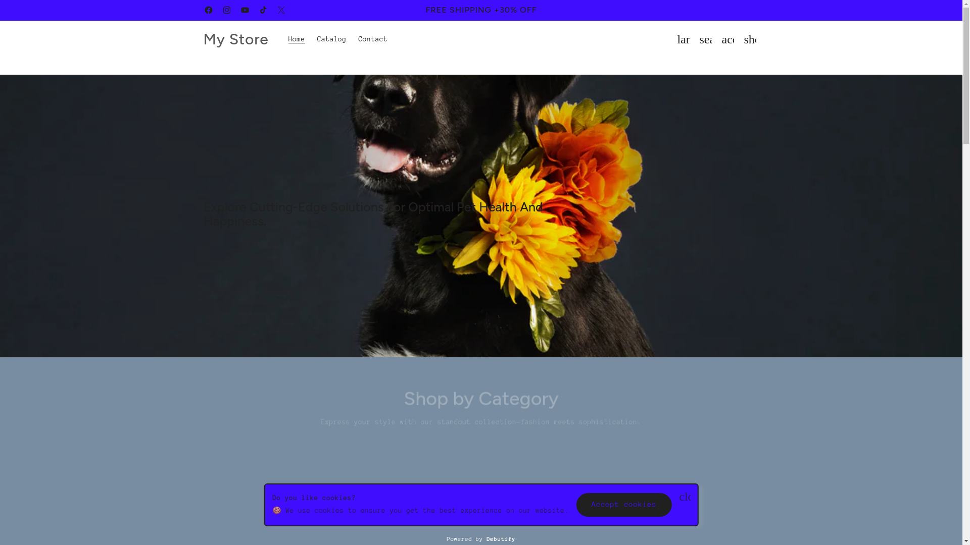 website screenshot of https://yoshiv5.store/
