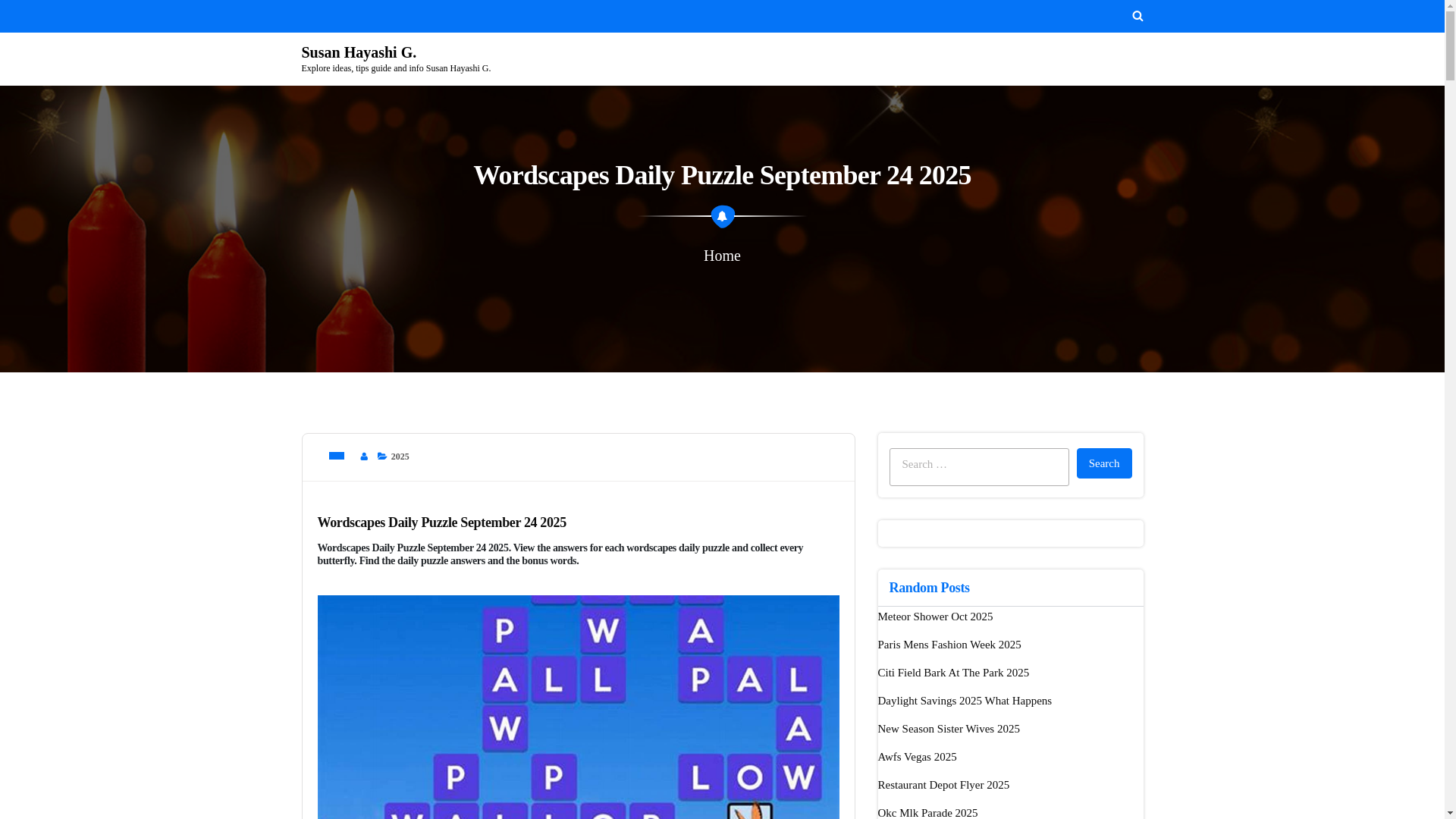 website screenshot of https://susanhayashig.pages.dev/