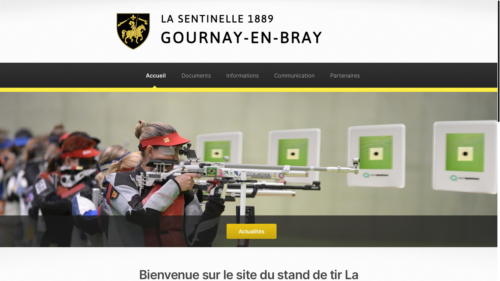 website screenshot of https://sentinelle1889.fr/