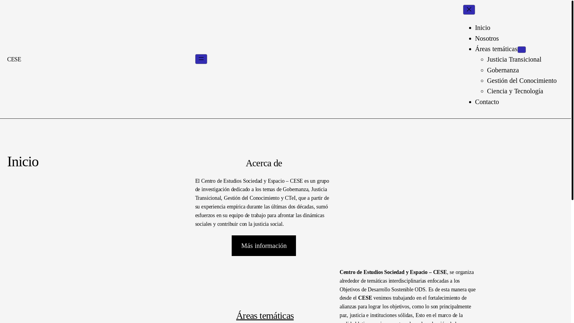 website screenshot of https://cesegroup.org/