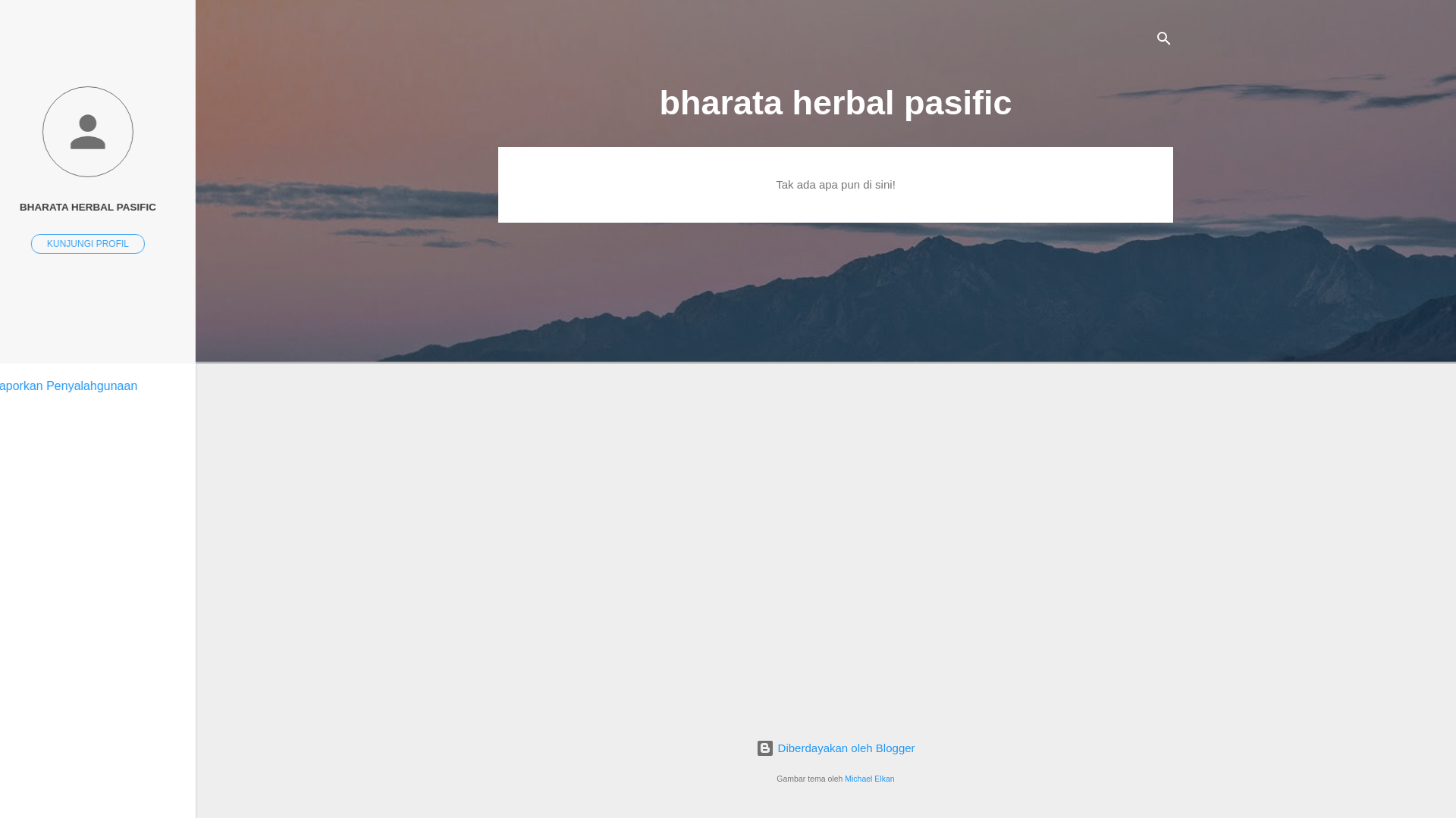 website screenshot of https://bharataherbalpasifik.online/