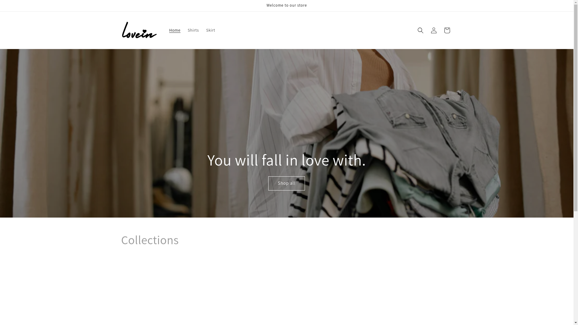 website screenshot of https://lovein.com.co/