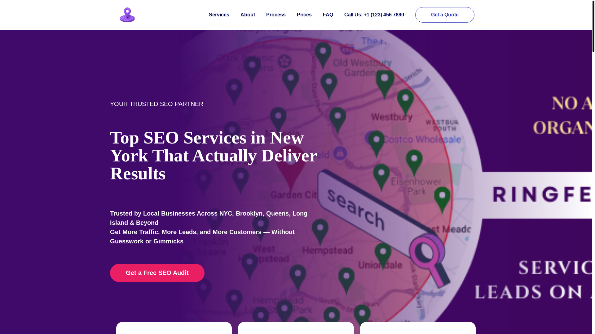 website screenshot of https://topseoservicesny.com/