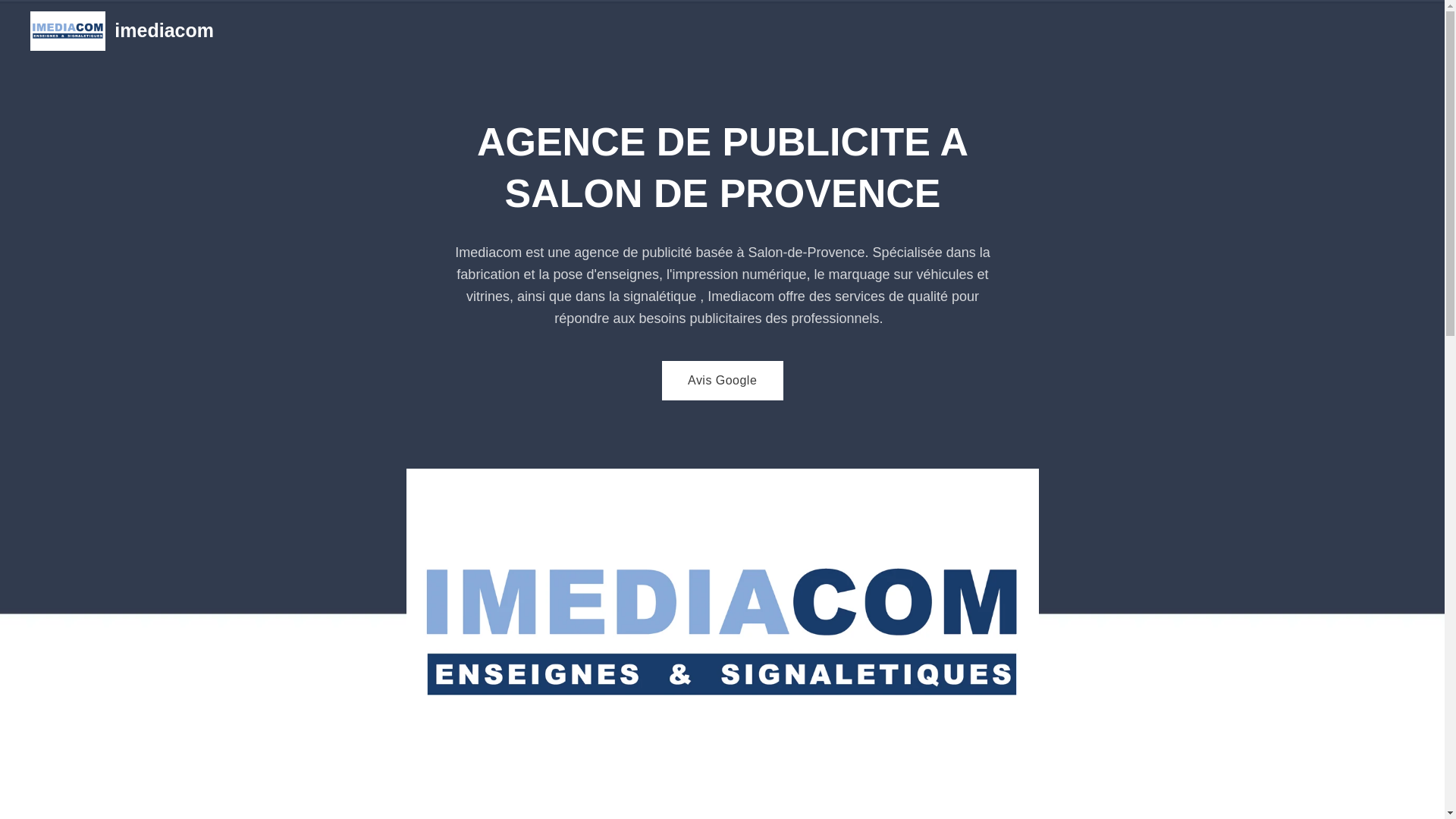 website screenshot of https://imediacomsalon.com/