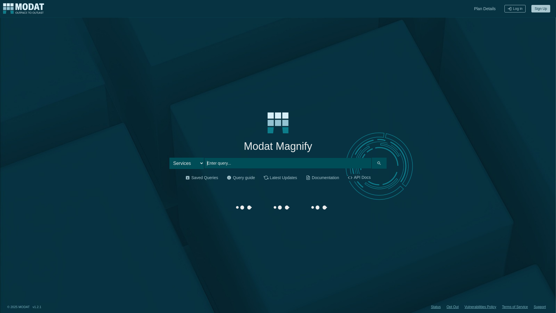 website screenshot of https://magnify-prod-frontend.pages.dev/