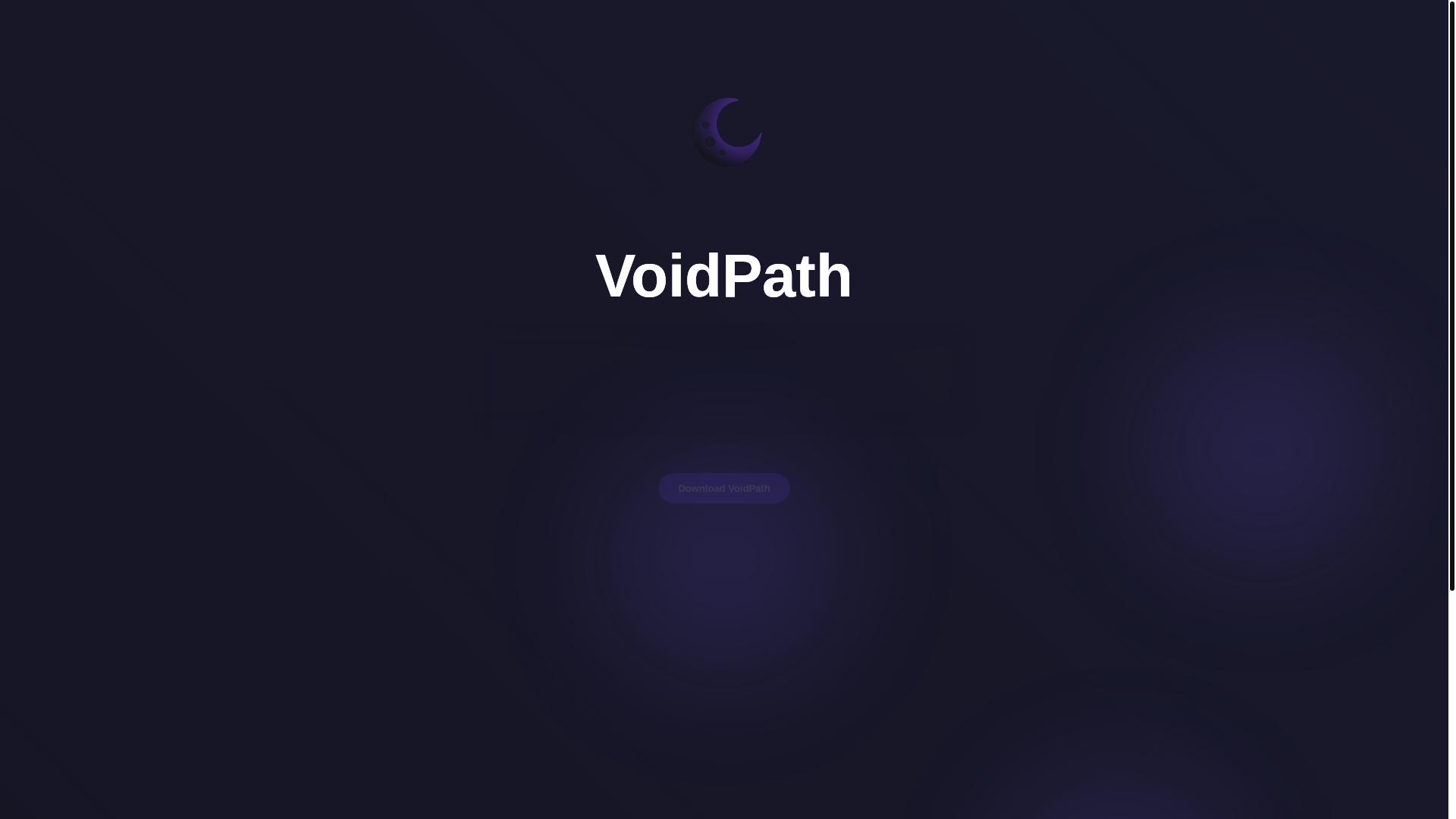 website screenshot of https://voidpath-site.pages.dev/