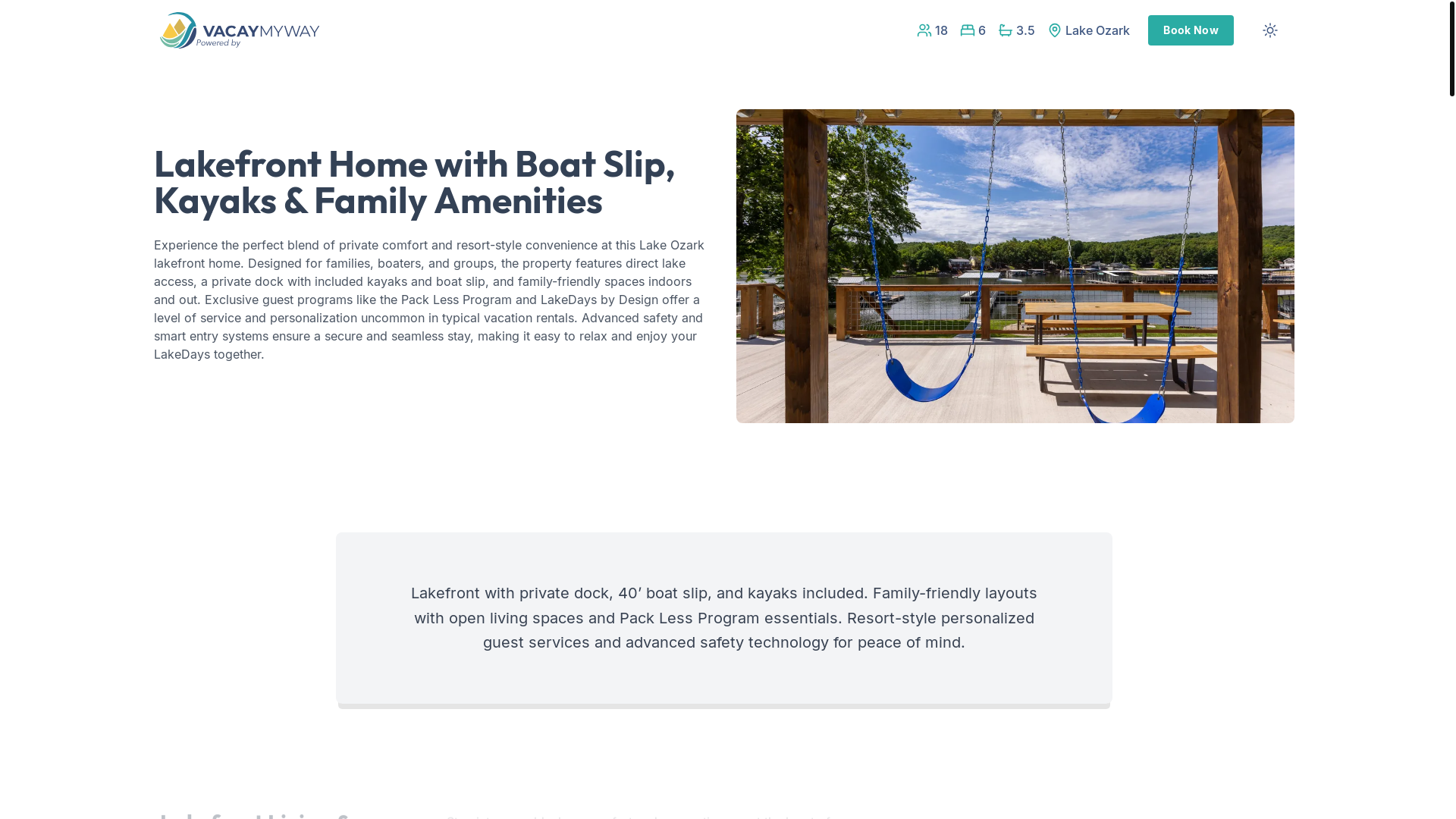 website screenshot of https://breezyharbor.house/