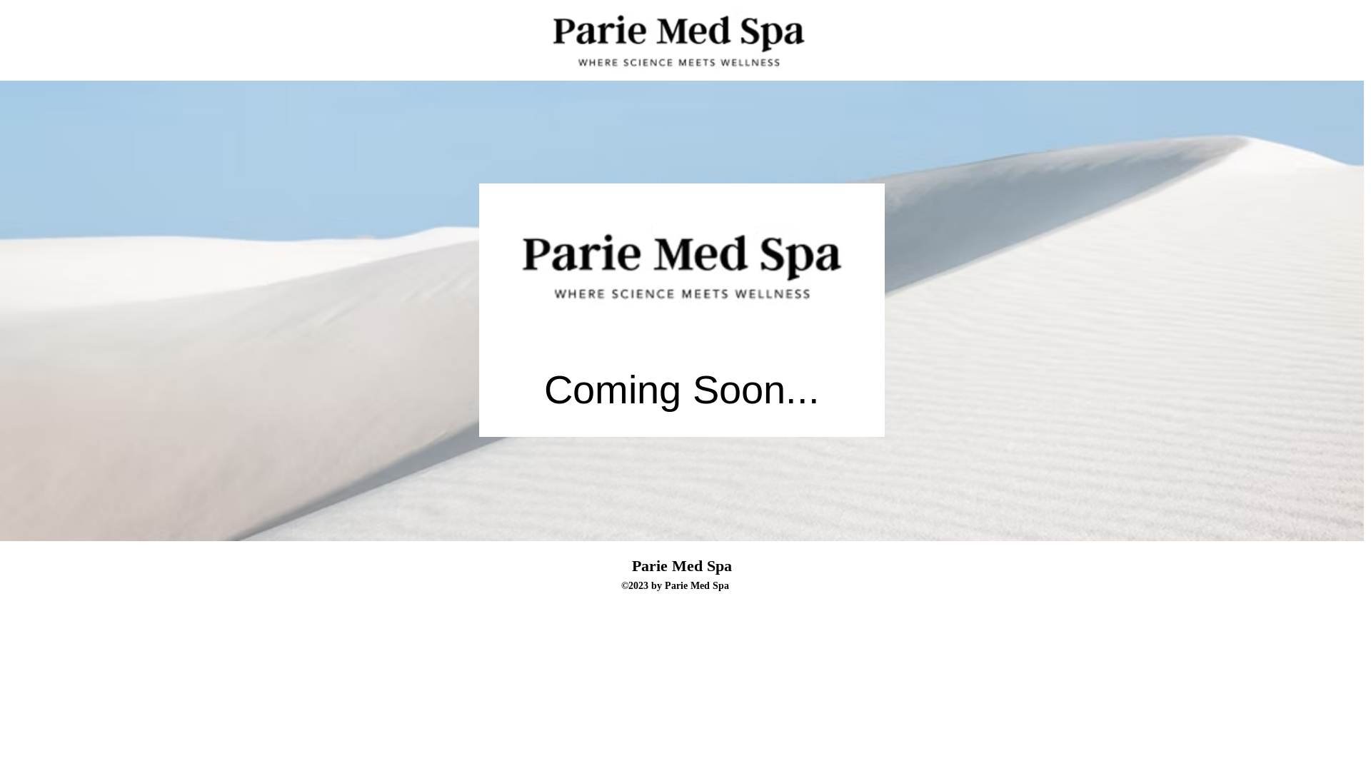 website screenshot of https://pariemedspanv.com/