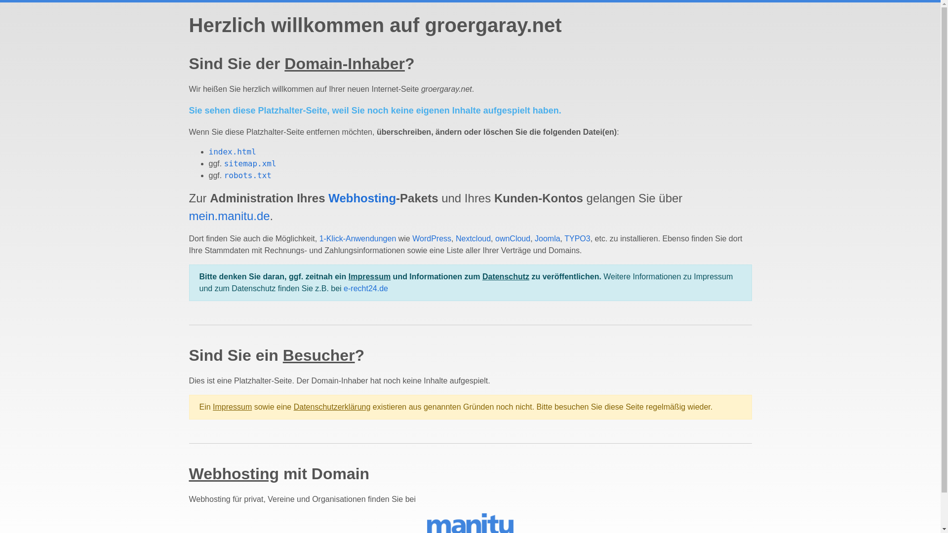 website screenshot of https://groergaray.net/