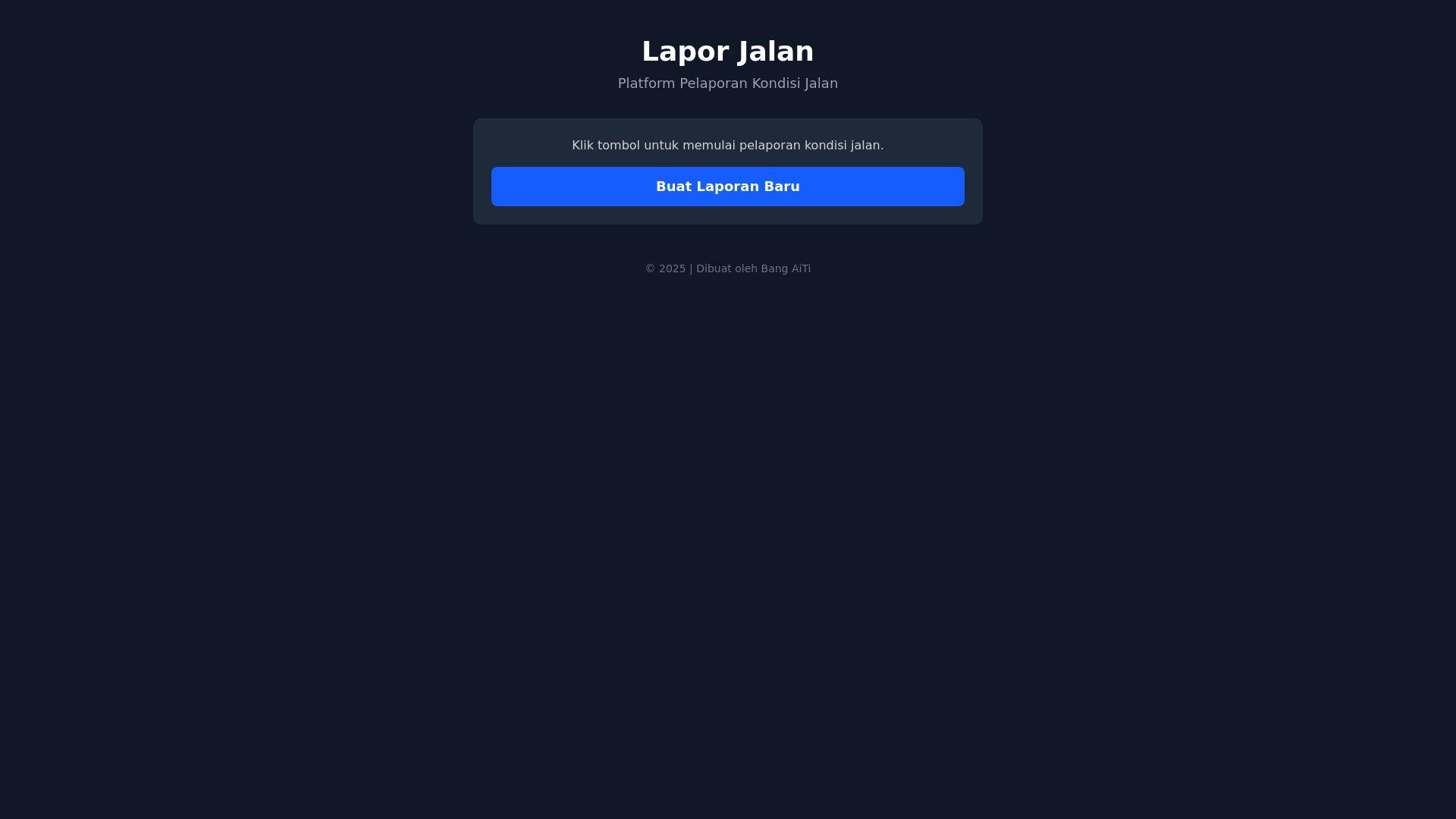website screenshot of https://laporjalan-sentientsheet-web.pages.dev/