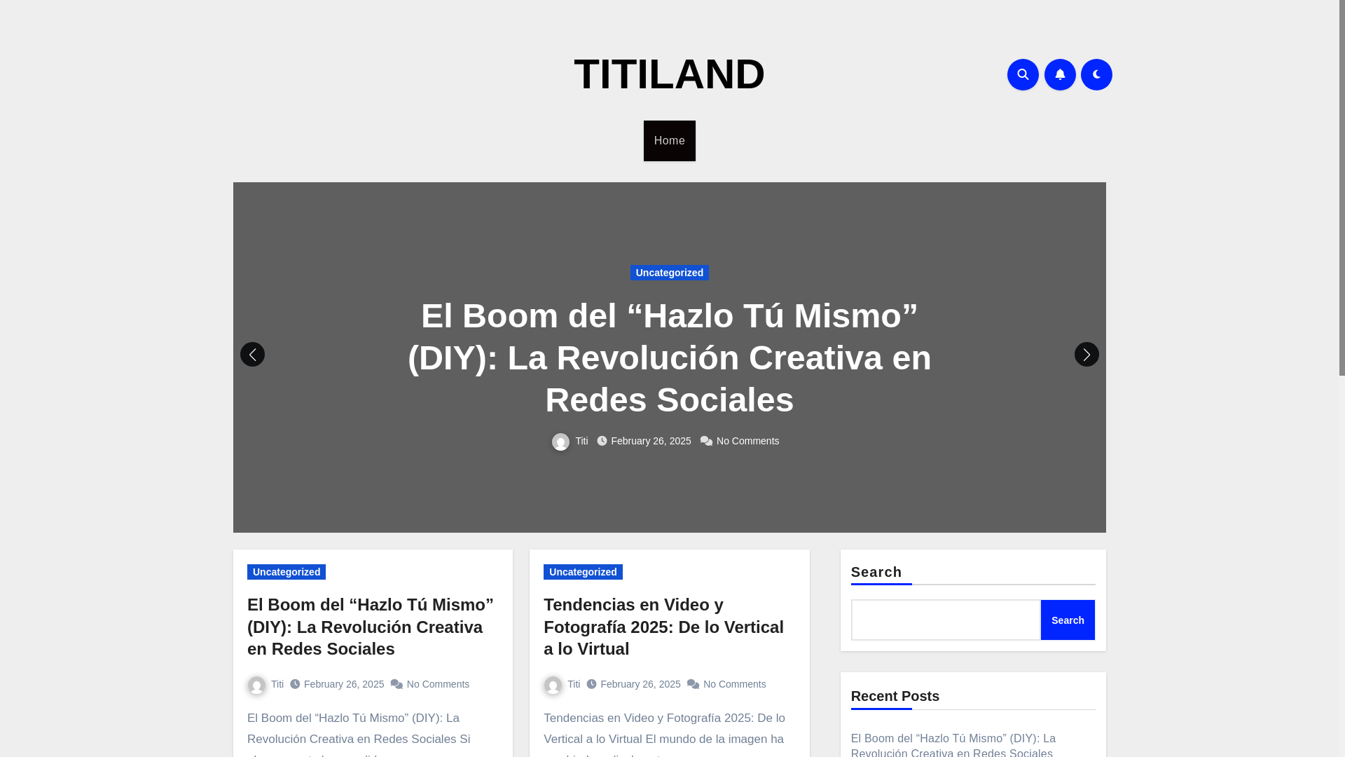 website screenshot of https://titilavanda.com/