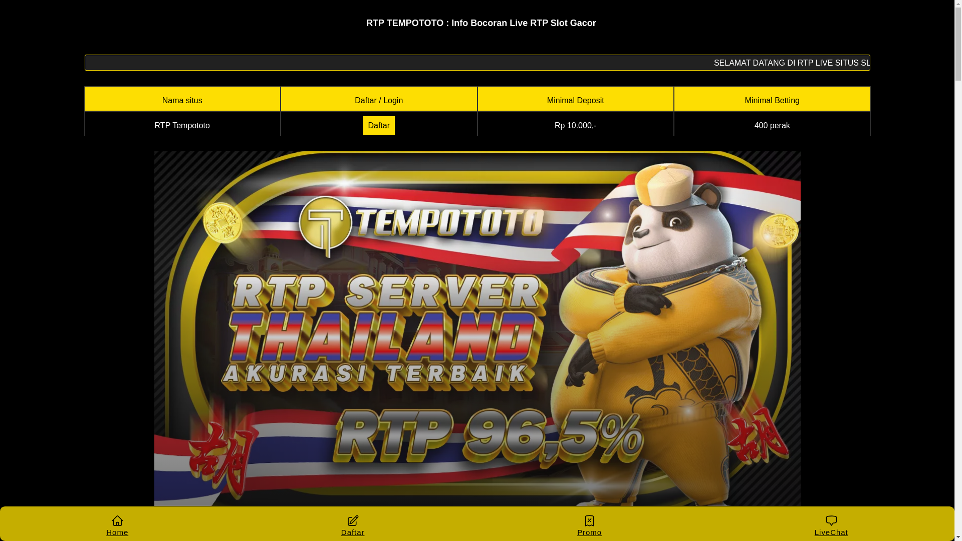 website screenshot of https://rtpmain-slottempototo.pages.dev/