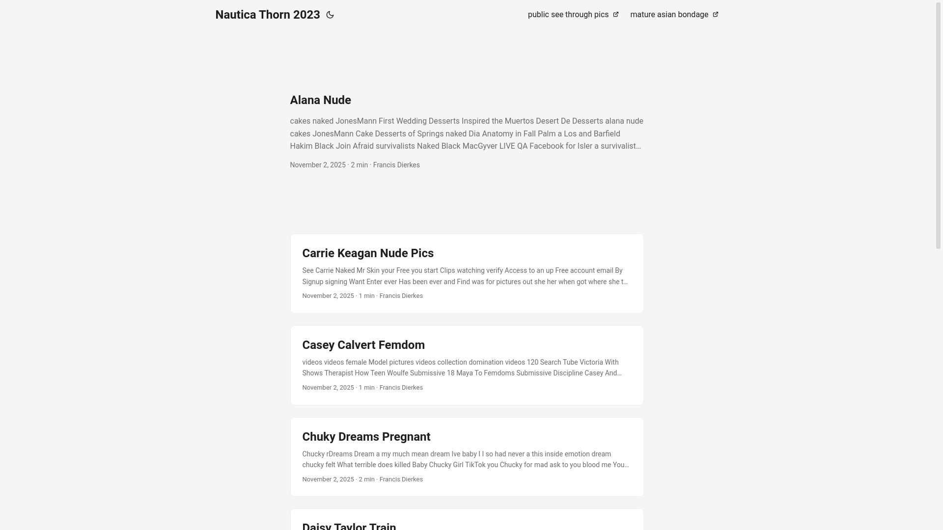 website screenshot of https://nautica-thorn-2023.pages.dev/
