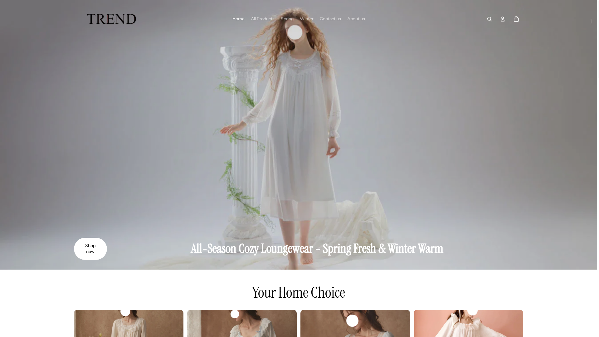 website screenshot of https://creatflowtrend.com/