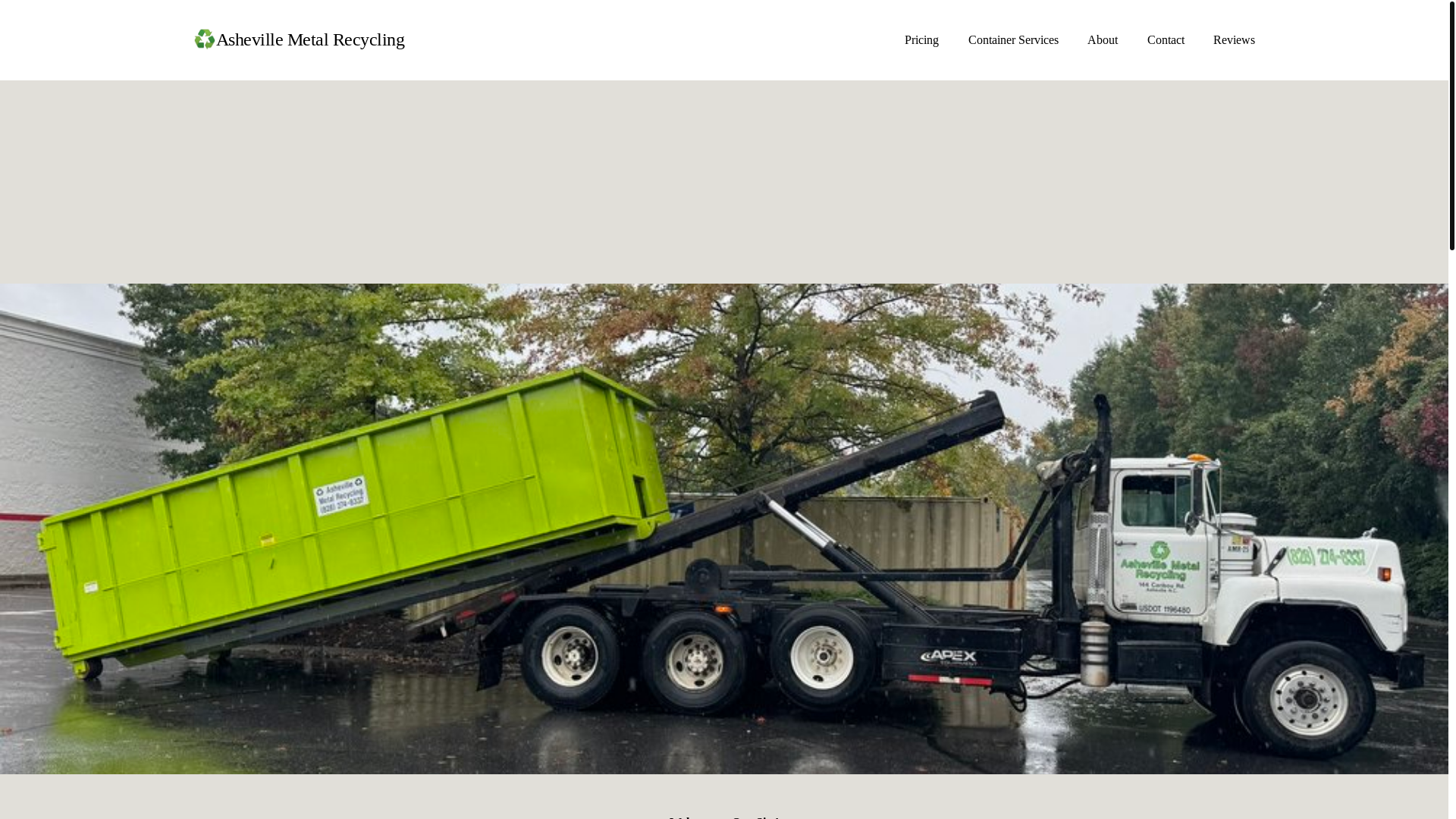 website screenshot of https://828waste.org/
