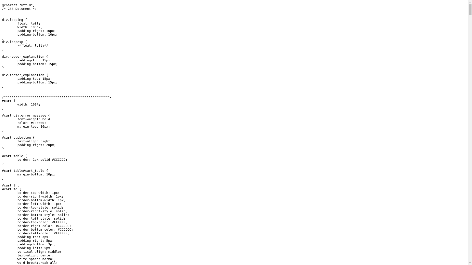 website screenshot of https://kirakira-girl.shop/wp-content/plugins/usc-e-shop/css/usces_cart.css