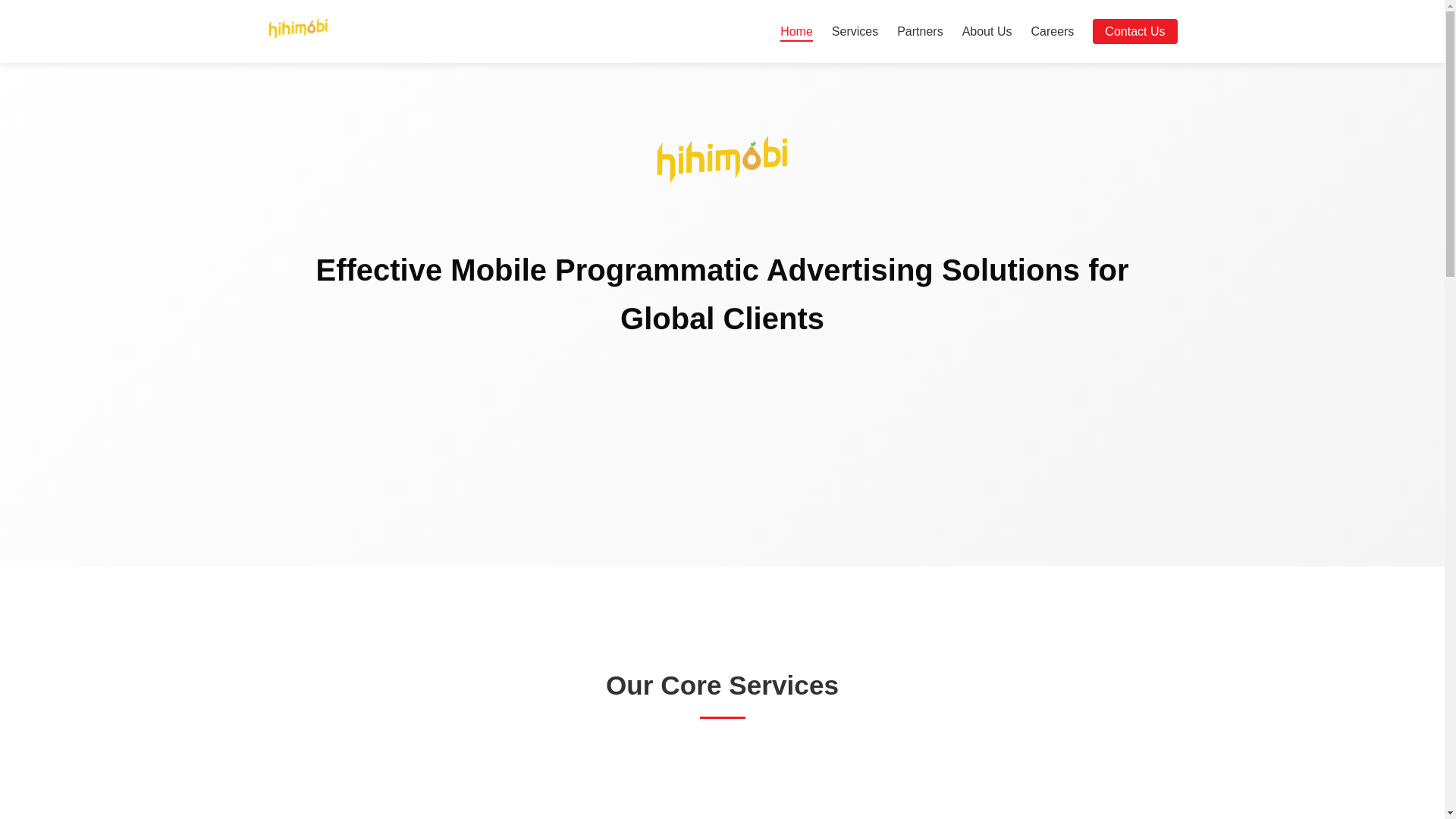 website screenshot of https://hihimobi-site.pages.dev/