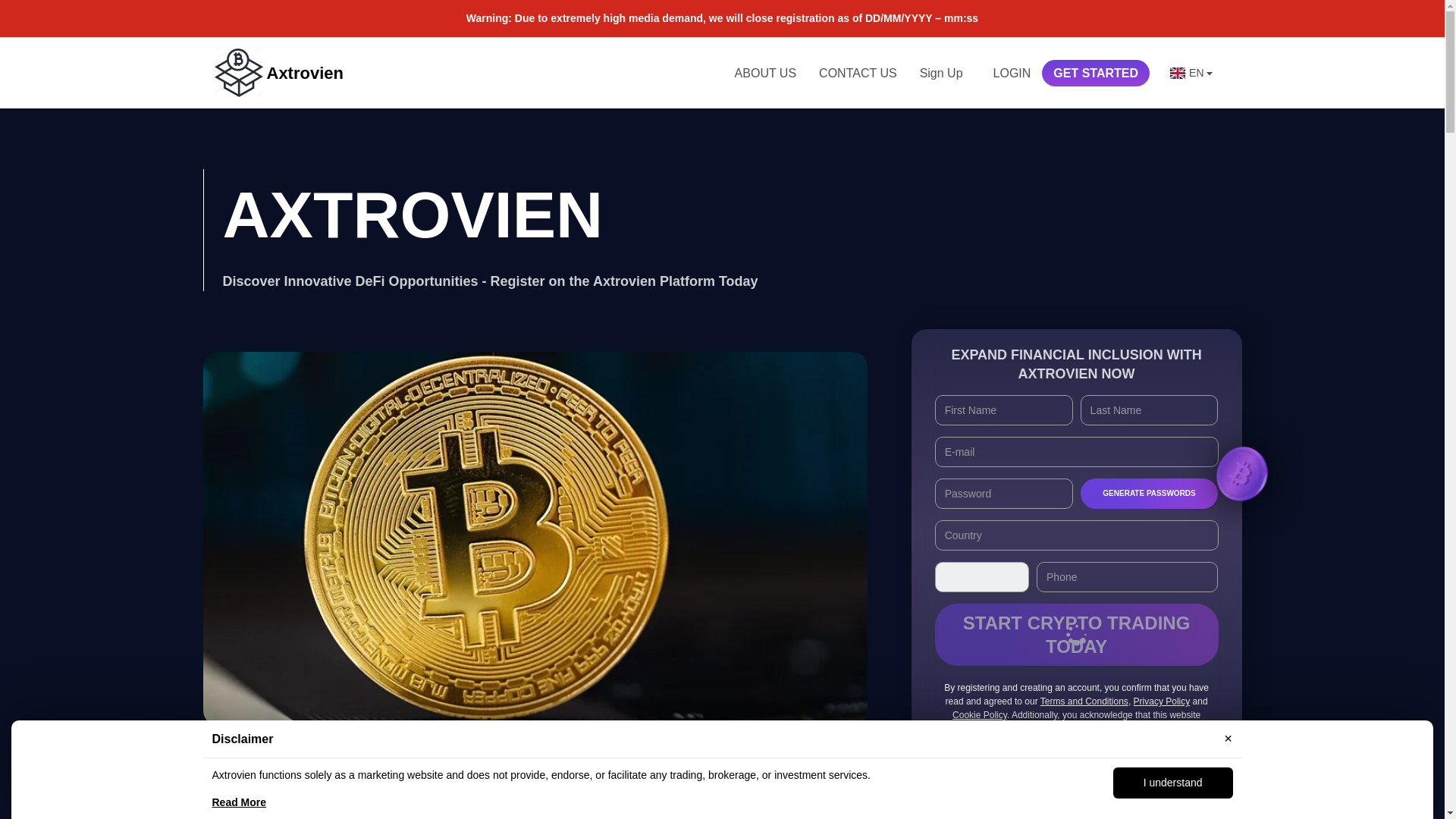 website screenshot of https://axtrovien-pro.com