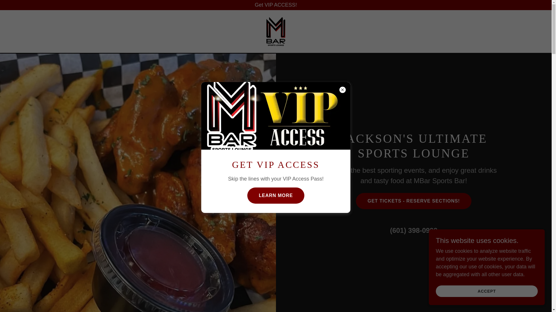 website screenshot of https://mbarjackson.com/