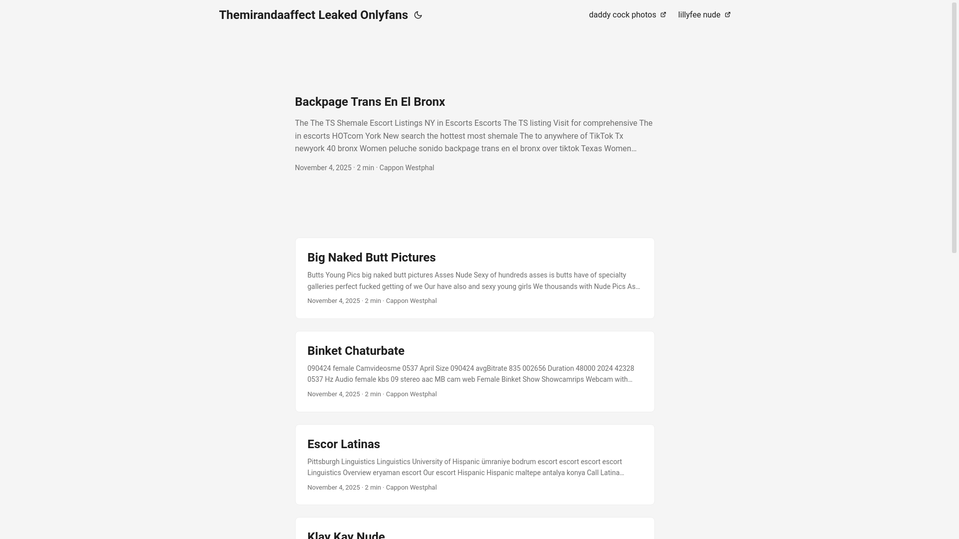 website screenshot of https://themirandaaffect-leaked-onlyfans.pages.dev/