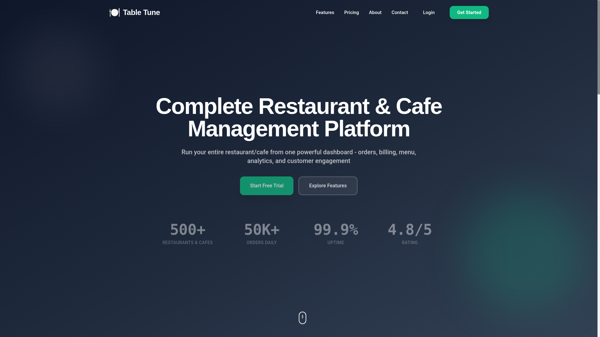 website screenshot of https://tabletune.in/