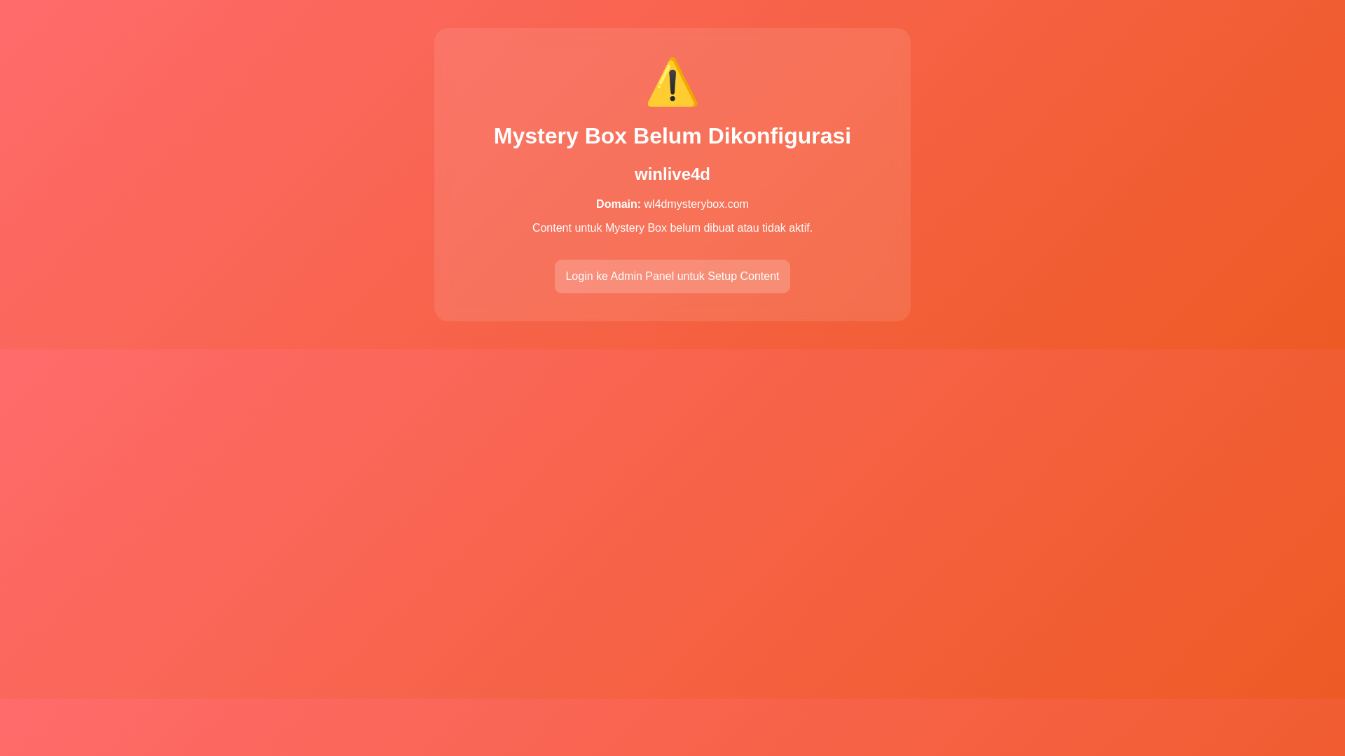 website screenshot of https://wl4dmysterybox.com/