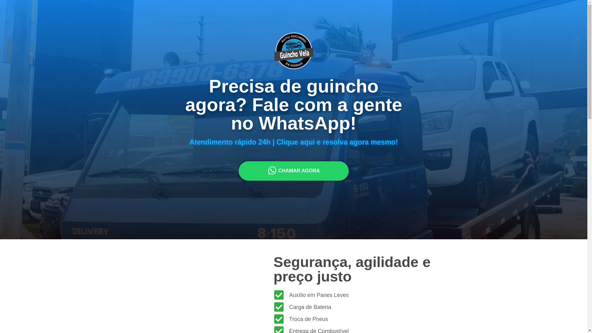 website screenshot of https://autoguinchovela.com.br/
