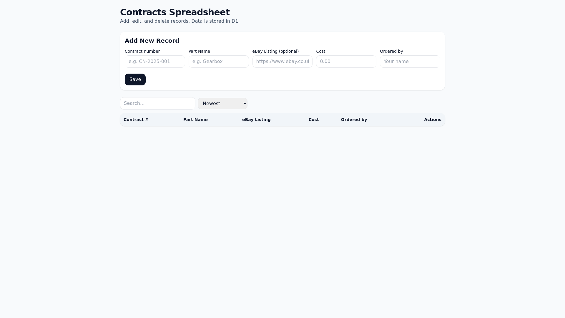 website screenshot of https://cantel-costs.pages.dev/