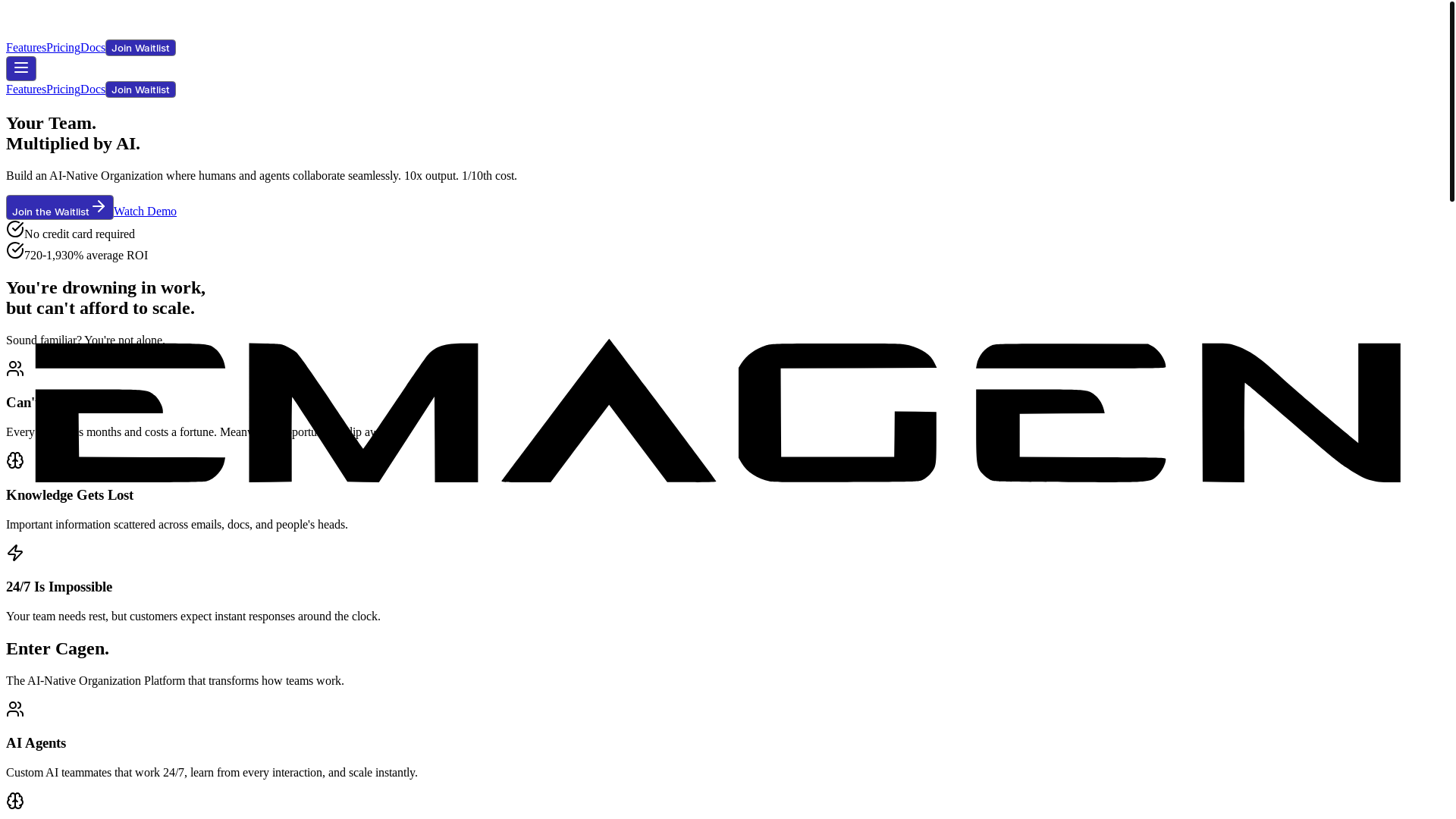 website screenshot of https://cagen-website.pages.dev/