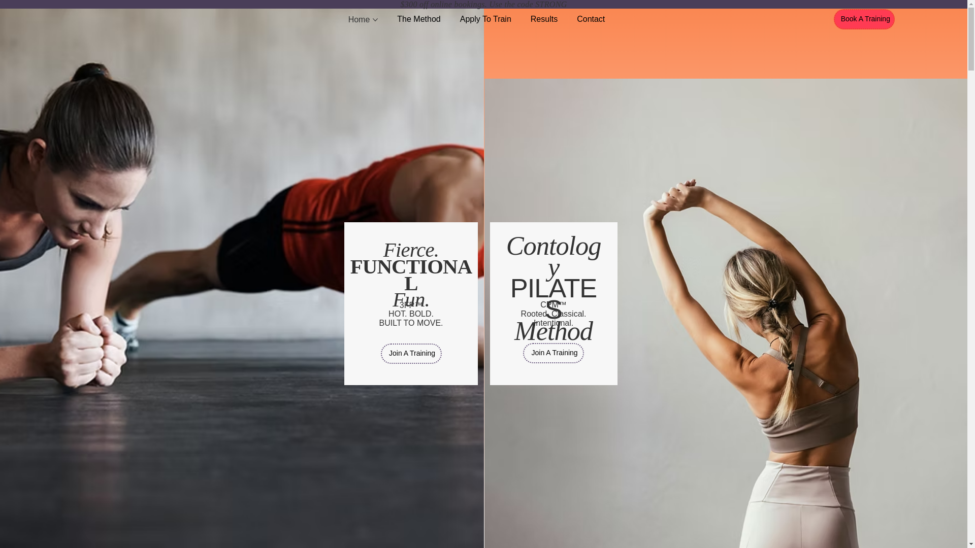 website screenshot of https://certificationhotpilates.com/
