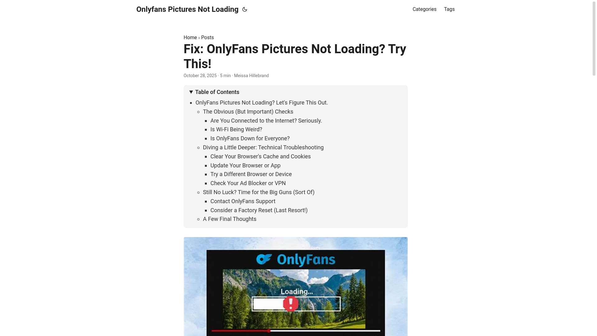 website screenshot of https://onlyfans-pictures-not-loading.pages.dev/