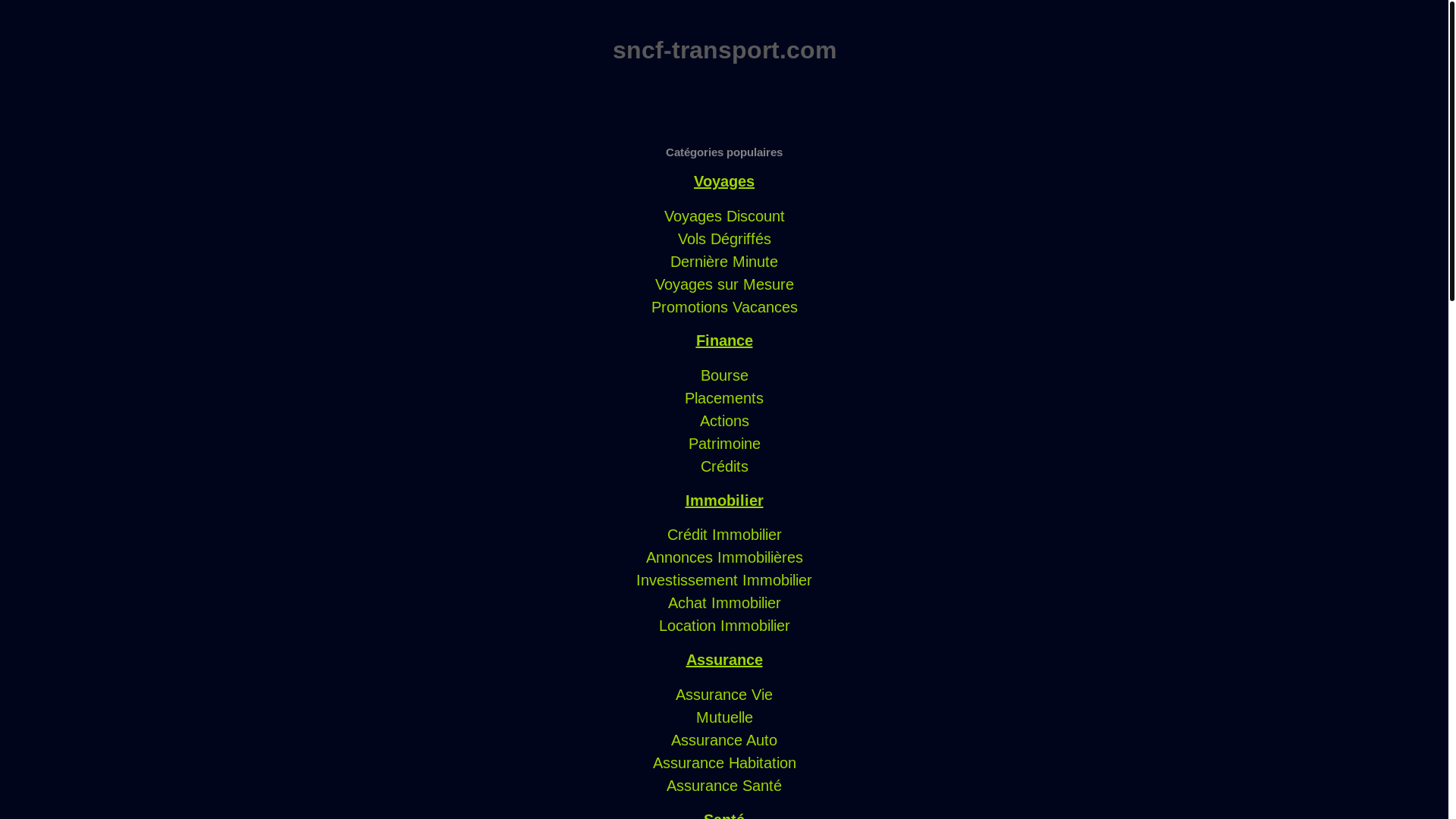 website screenshot of https://sncf-transport.com/