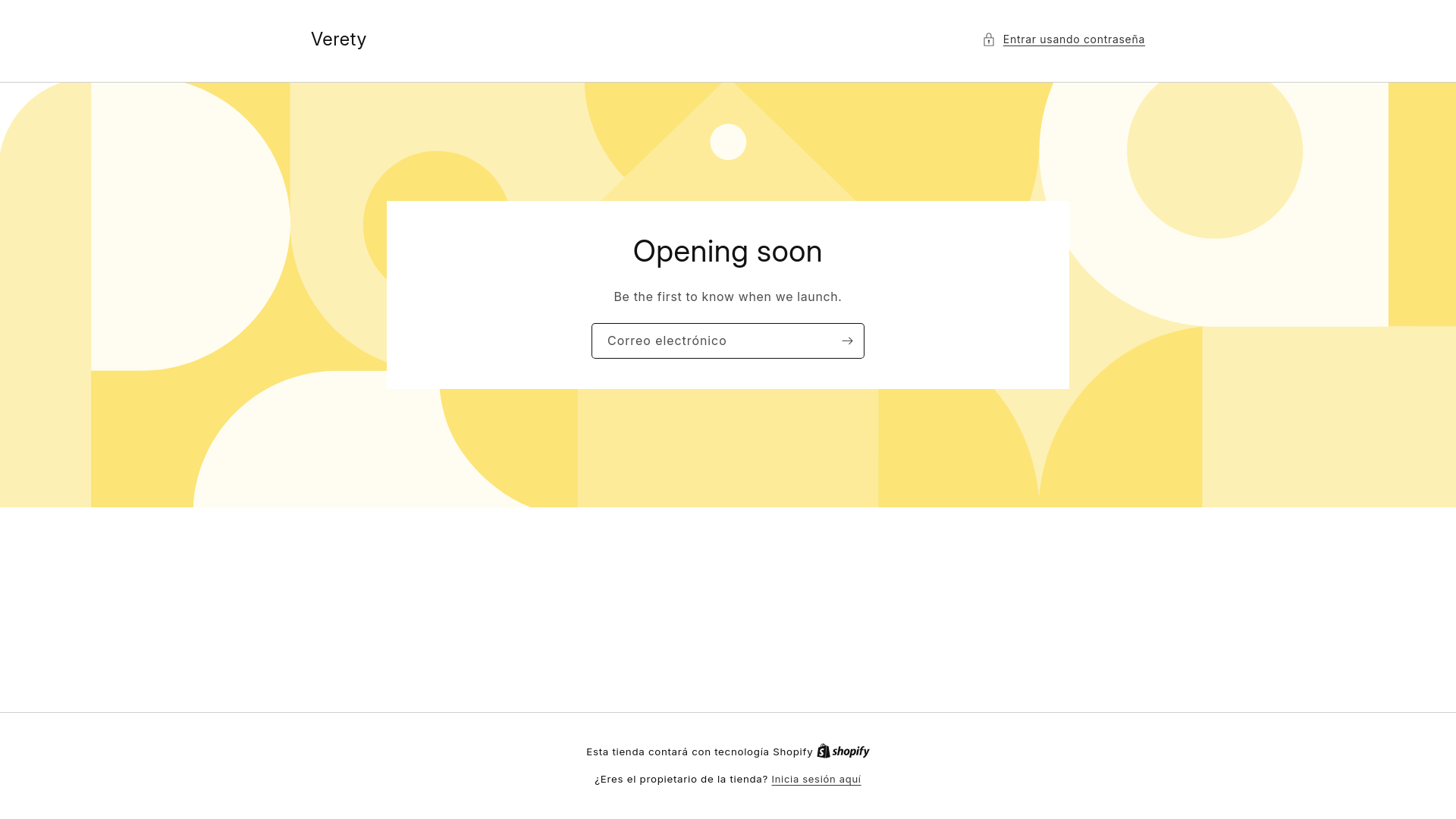 website screenshot of https://veretypr.com/