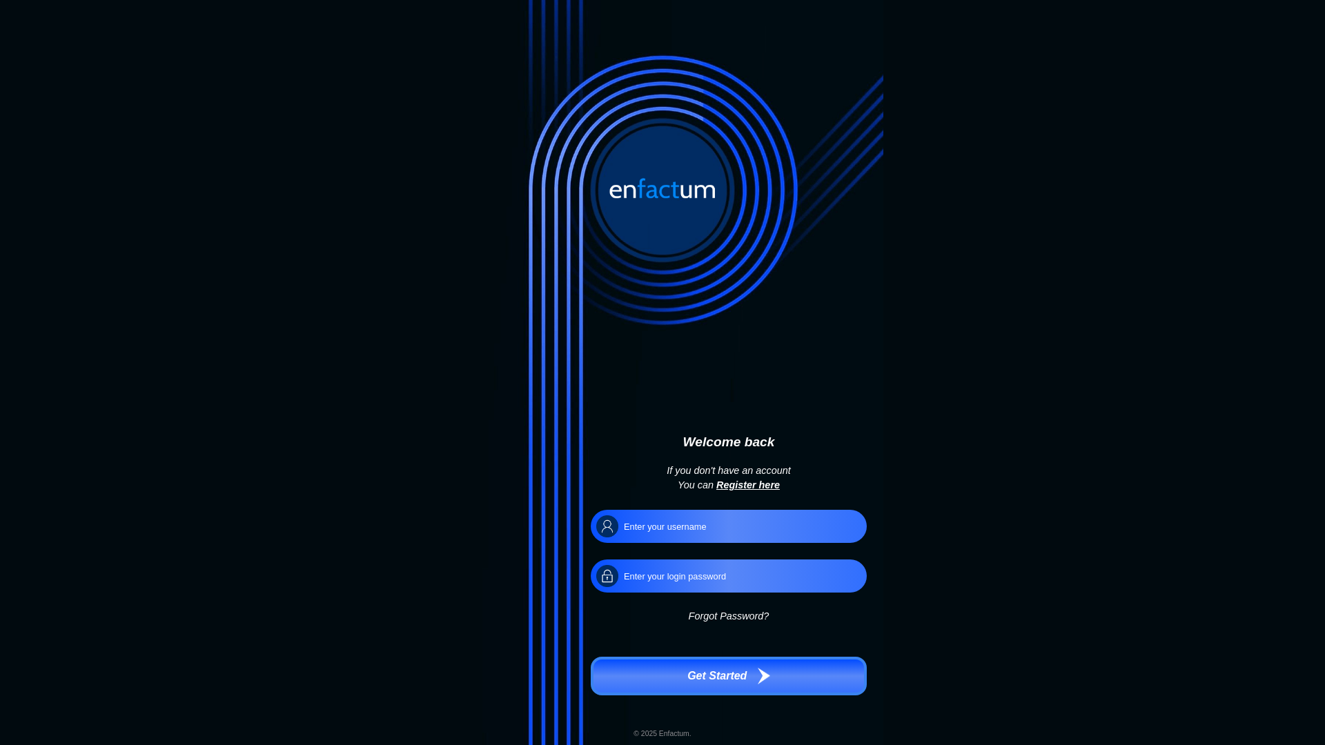 website screenshot of https://enfactum-work.com/