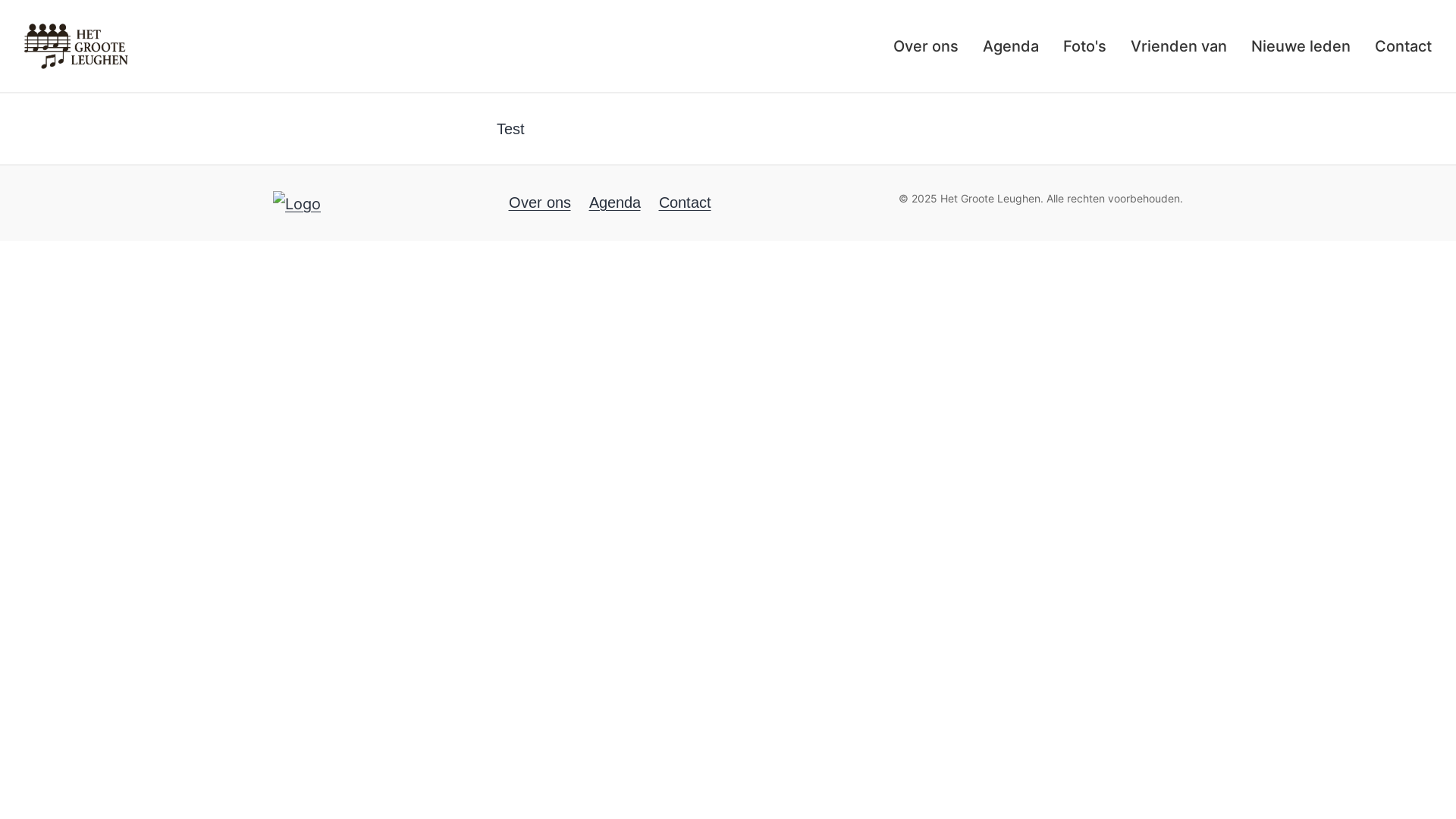 website screenshot of https://hetgrooteleughen.nl/
