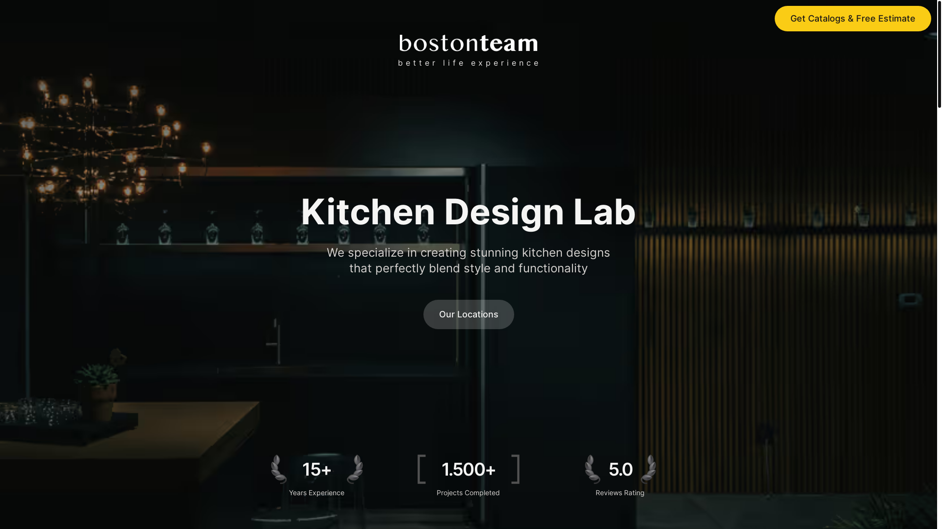 website screenshot of https://bostonteam-smartkitchen.com/