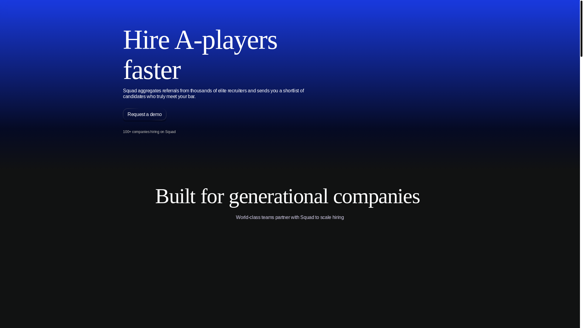 website screenshot of https://joinmygosquadai.com/