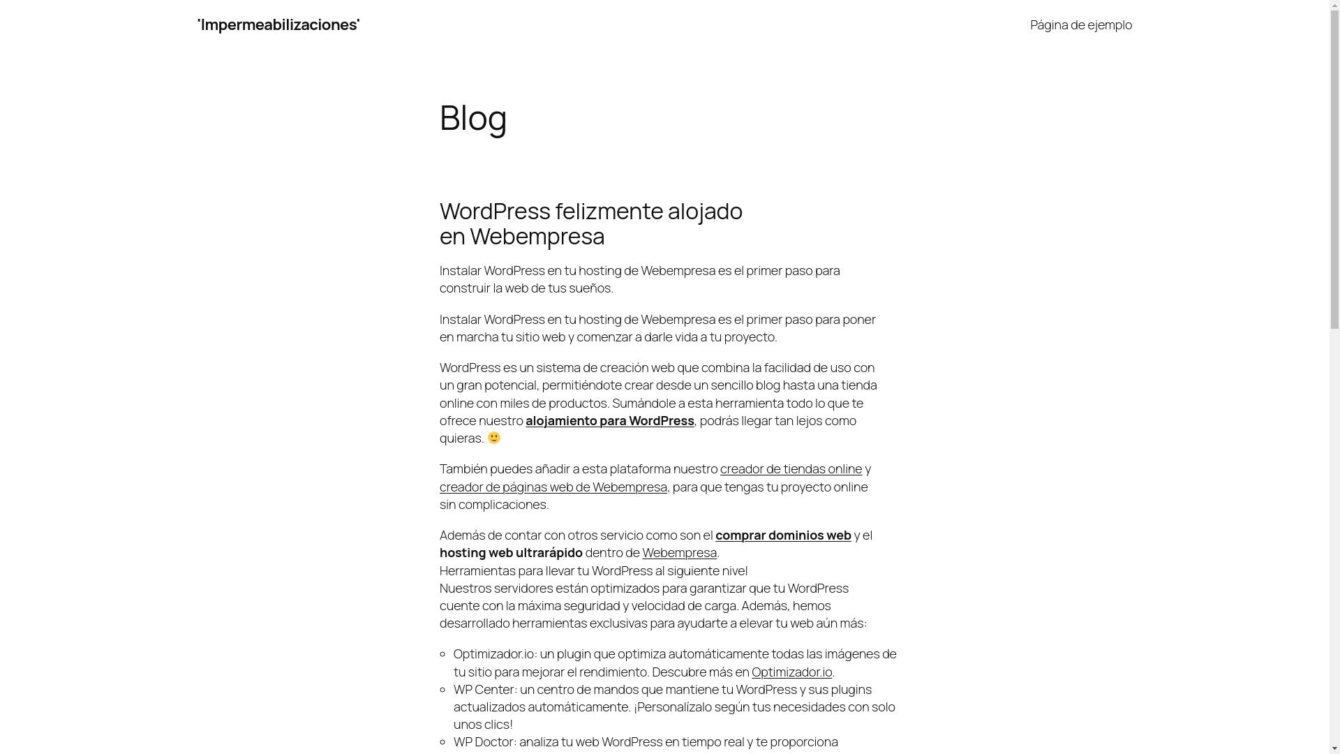 website screenshot of https://impermeabilizaciondetejados.com/